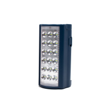 Rechargeable plastic LED emergency lamp
